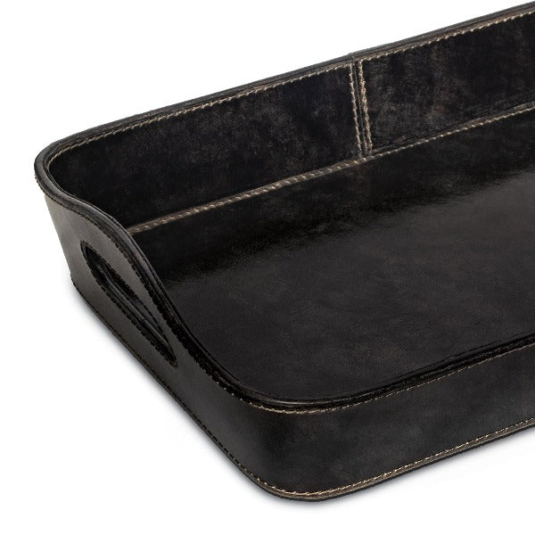 Leather Parlour Tray