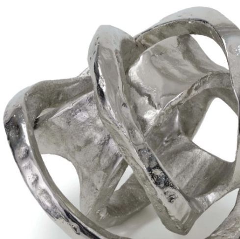 Metal Knot Sculpture