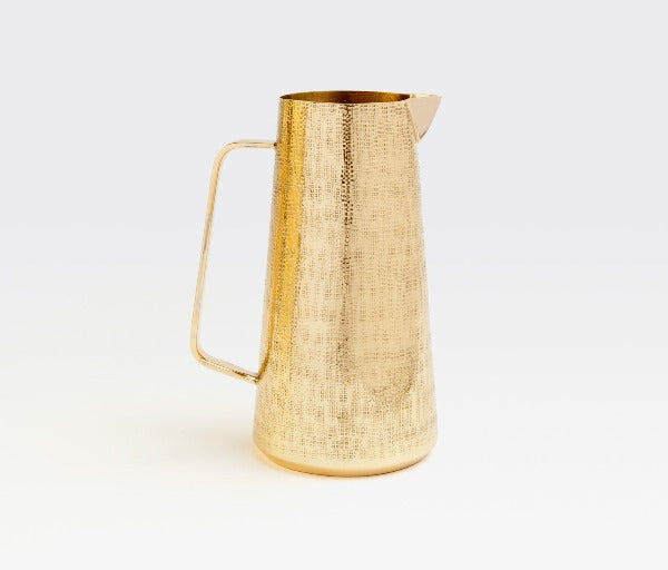 Hammered Metal Pitchers